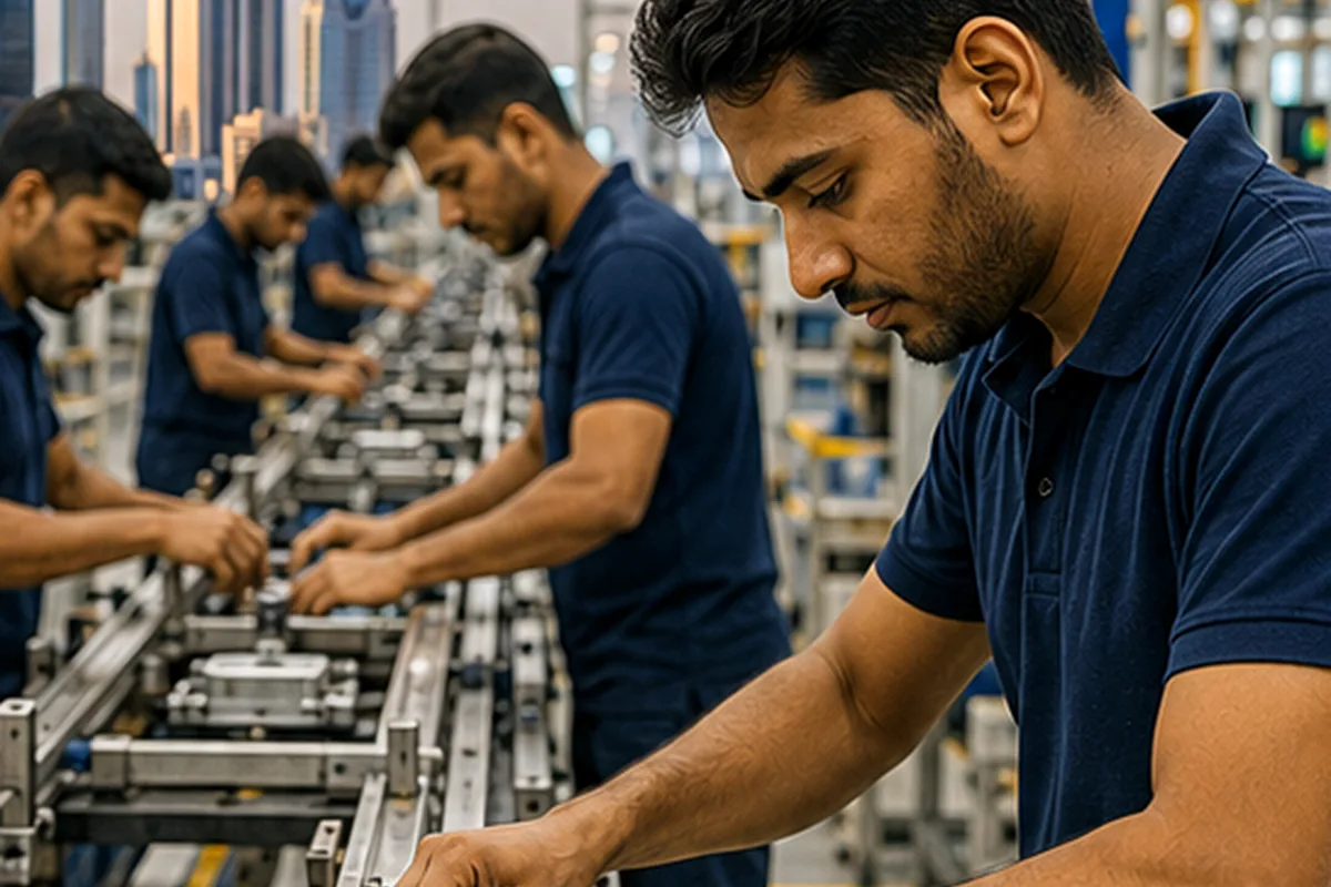 Factory and Industrial Manpower workforce planning for employers in Jeddah, Saudi Arabia
