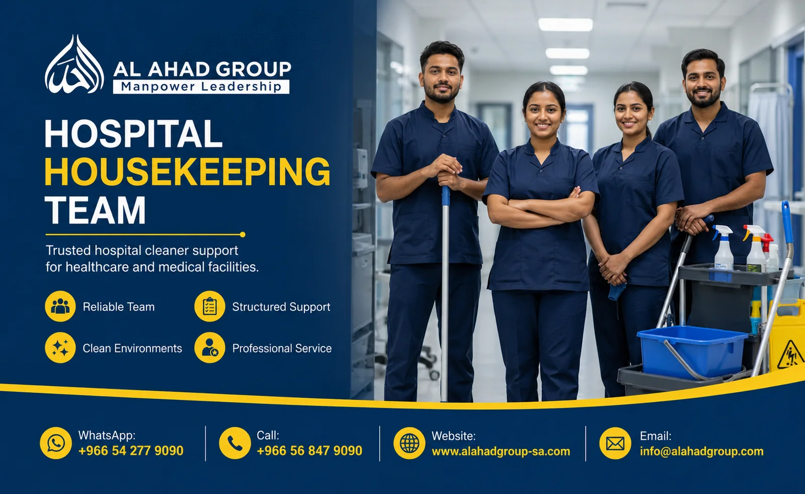 AL AHAD GROUP workforce continuity planning team supporting employers in Jeddah, Saudi Arabia